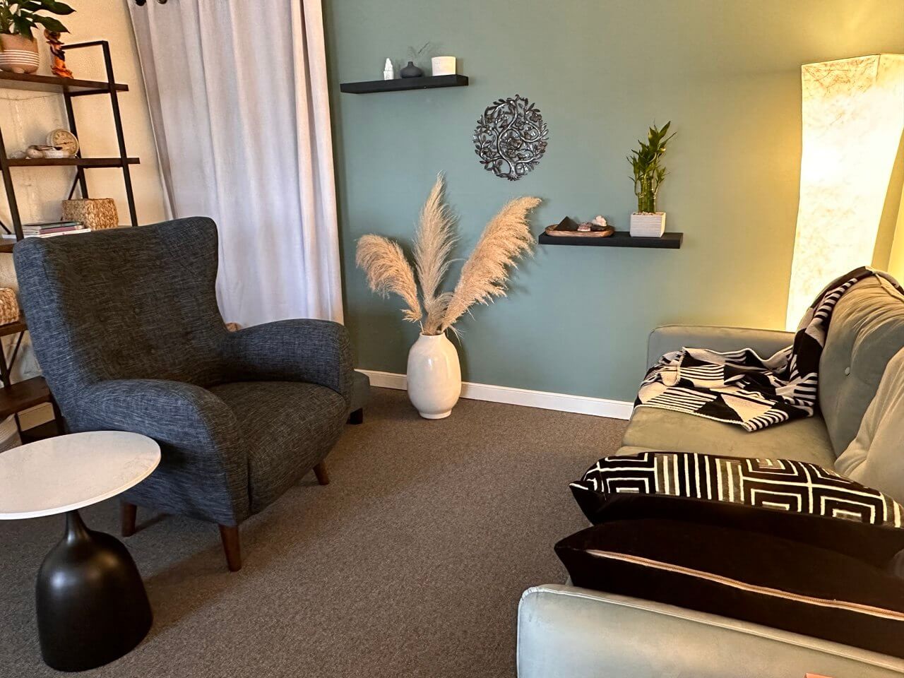 Individual therapy room